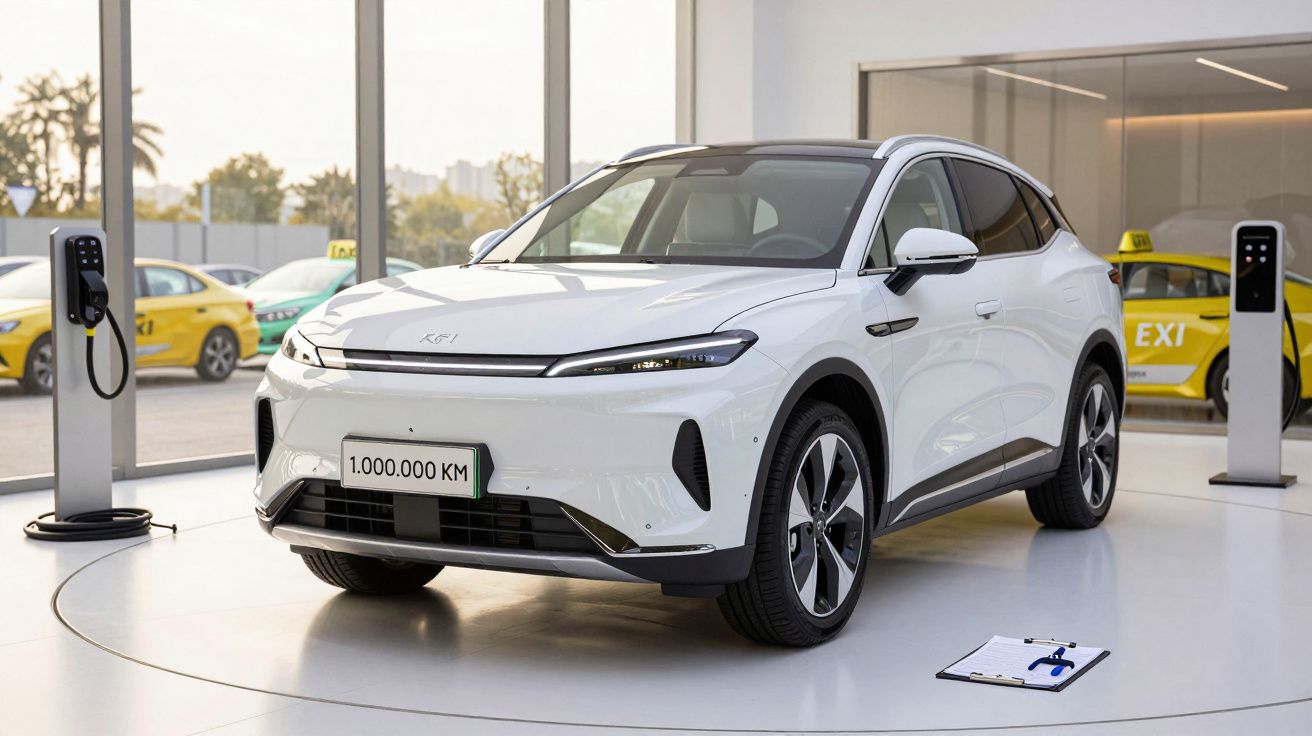 Garantia de um milhão de quilómetros: novo carro coreano estreia-se no táxi com condições excecionais.